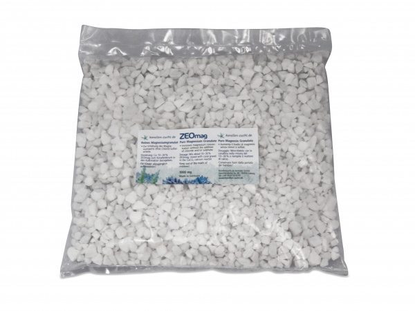 Korallen-zucht ZEOmag – Magnesium Granulat 5kg Magnesio in granuli per reattore